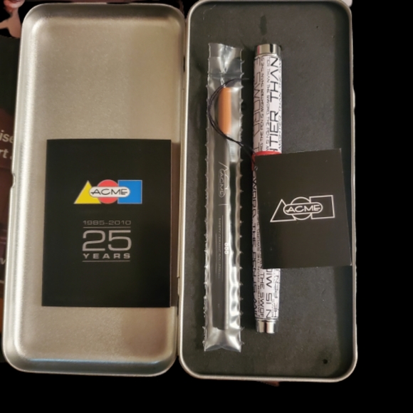 💥💫HOST PICK!💥💫NEW Pen..Acme Studios. "the pen is mightier than the sword" - Picture 2 of 4